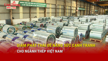 Giảm phát thải để nâng sức cạnh tranh cho ngành thép Việt Nam