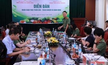 Ngăn chặn thực phẩm bẩn: Cần sự chung tay của cả cộng đồng