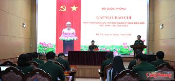 Sắp diễn ra Giao lưu quốc phòng biên giới Việt Nam - Lào lần 3 