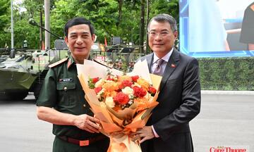 Chùm ảnh Thủ tướng dự Hội nghị Quân chính toàn quân 6 tháng năm 2026