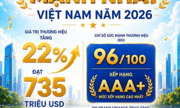 Bảo Việt đứng đầu Top 10 thương hiệu mạnh nhất Việt Nam năm 2026 