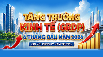Infographic |  Hà Nội:  GRDP 6 tháng đầu năm 2026 tăng 8,22%