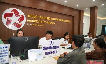 Mô hình chính quyền 3 cấp: Đo hiệu quả bằng chất lượng phục vụ