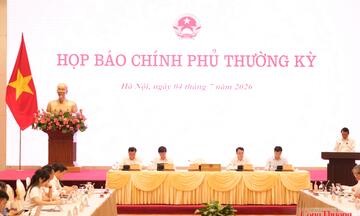 Họp báo Chính phủ: Chỉ số công nghiệp đạt mức cao nhất trong 7 năm