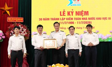 Kiểm toán nhà nước khu vực III ghi dấu 30 năm xây dựng và trưởng thành
