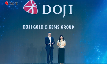 DOJI lần thứ tư được vinh danh nơi làm việc tốt nhất châu Á