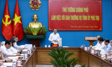 Thủ tướng Lê Minh Hưng: Phú Thọ phấn đấu đạt và vượt mục tiêu tăng trưởng 11%