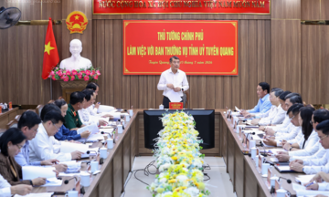 Thủ tướng Lê Minh Hưng: Tuyên Quang phải cố gắng gấp 2 – 3 lần những nơi thuận lợi