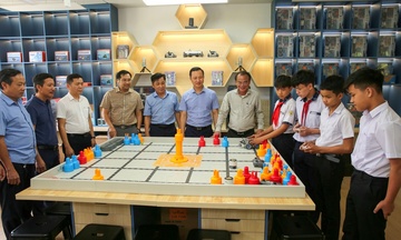 BSR lan tỏa nghĩa tình đến miền Tây Quảng Ngãi, khánh thành 2 phòng STEM tại địa phương