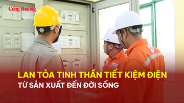 Lan tỏa tinh thần tiết kiệm điện từ sản xuất đến đời sống