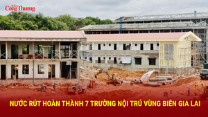 Nước rút hoàn thành 7 trường nội trú vùng biên Gia Lai