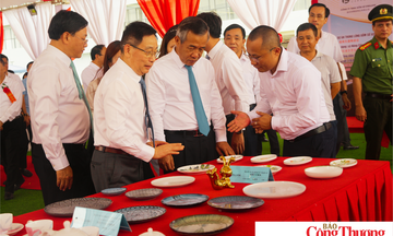 Thanh Hóa khánh thành giai đoạn I dự án gốm sứ xuất khẩu 200 triệu USD