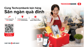 Techcombank kết nối, tạo động lực tăng trưởng cho hàng triệu hộ kinh doanh