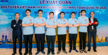 Danh sách thí sinh Việt Nam lọt top 5 Olympic Toán quốc tế