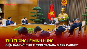 Thủ tướng Lê Minh Hưng điện đàm với Thủ tướng Canada Mark Carney