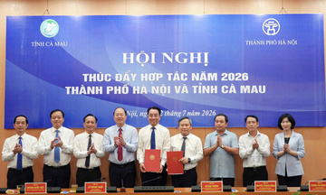 Hà Nội và Cà Mau thúc đẩy hợp tác toàn diện trên nhiều lĩnh vực