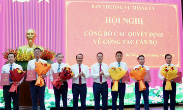 Đà Nẵng công bố quyết định điều động, bổ nhiệm nhiều cán bộ chủ chốt