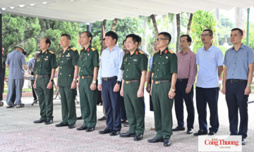 Hội Cựu chiến binh Bộ Công Thương tri ân các Anh hùng - Liệt sĩ 