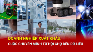 Doanh nghiệp xuất khẩu: Cuộc chuyển mình từ hội chợ đến dữ liệu