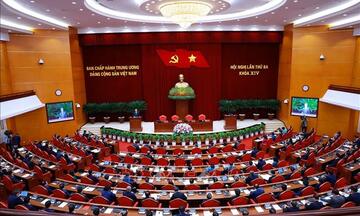 Bế mạc Hội nghị lần thứ ba Ban Chấp hành Trung ương Đảng khóa XIV