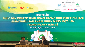 Thúc đẩy kinh tế tuần hoàn, giảm nhựa dùng một lần trong bán lẻ