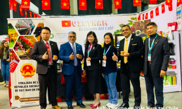 Cà phê Việt Nam gây ấn tượng tại Hội chợ Expo Café Chile
