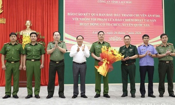 Lai Châu biểu dương lực lượng phá thành công chuyên án lừa đảo xuyên quốc gia 