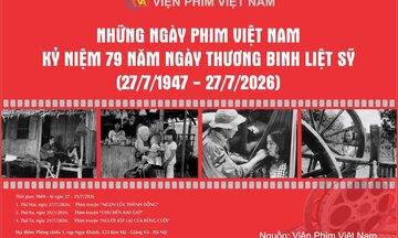 Từ ngày 27 - 29/7: Trình chiếu phim kỷ niệm Ngày Thương binh - Liệt sĩ