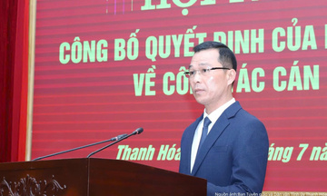 Thiếu tướng Tô Anh Dũng giữ chức Phó Bí thư Tỉnh ủy Thanh Hóa