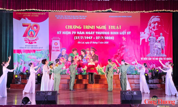 Lắng đọng đêm nghệ thuật tri ân các Anh hùng liệt sĩ tại Gia Lai