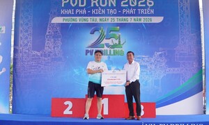 PVD RUN 2026: Hơn 1.600 vận động viên lan tỏa 'Khai phá – Kiến tạo – Phát triển'