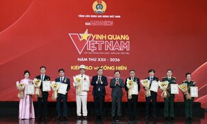 Vinh quang Việt Nam năm 2026: Lan tỏa tinh thần, khơi dậy khát vọng cống hiến