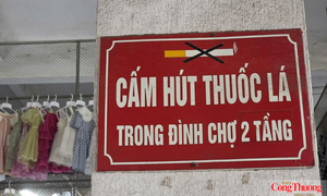Hà Tĩnh xây dựng chợ không khói thuốc