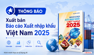Thông báo xuất bản Báo cáo Xuất nhập khẩu Việt Nam 2025