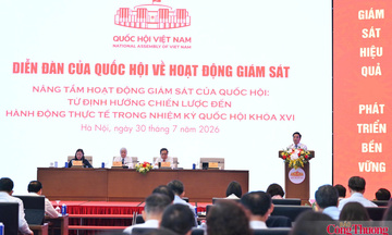 Giám sát phải trở thành động lực hoàn thiện thể chế