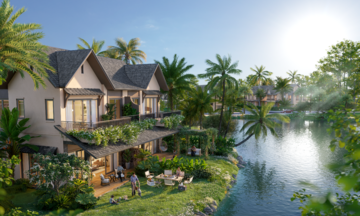 Ecopark ra mắt biệt thự đảo The Palm Island tại đại đô thị xanh lớn nhất miền Trung