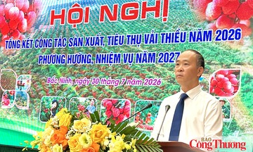Hơn 100 tấn vải thiều được tiêu thụ qua các sàn thương mại điện tử
