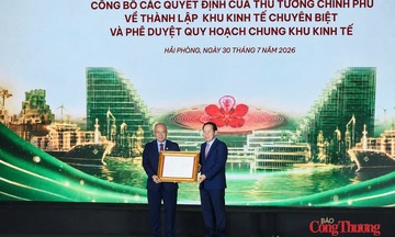 Hải Phòng: Công bố các quyết định của Thủ tướng về khu kinh tế 