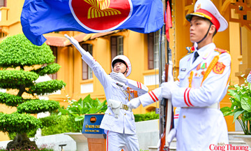 Lễ Thượng cờ kỷ niệm 59 năm Ngày thành lập ASEAN