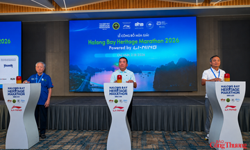 Giải Marathon Quốc tế Di sản Hạ Long 2026 sẽ diễn ra tháng 11/2026
