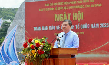 Phó Thủ tướng Thường trực Phạm Gia Túc dự Ngày hội toàn dân bảo vệ an ninh Tổ quốc tại Đặc khu Phú Quốc