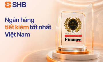 Global Banking & Finance Review Awards vinh danh SHB là Ngân hàng tiết kiệm tốt nhất Việt Nam 2026