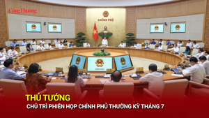 Thủ tướng chủ trì phiên họp Chính phủ thường kỳ tháng 7