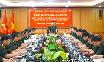 Phát triển nhân lực công nghiệp quốc phòng chất lượng cao thời kỳ mới