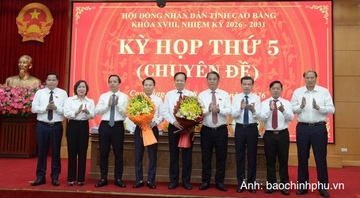 Ông Lương Tuấn Hùng giữ chức Phó Chủ tịch UBND tỉnh Cao Bằng