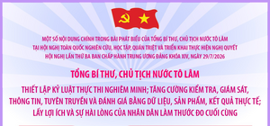 Tổng Bí thư, Chủ tịch nước Tô Lâm: Lấy lợi ích và sự hài lòng của Nhân dân làm thước đo cuối cùng