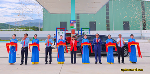 Khánh Hoà: Khai trương cửa hàng xăng dầu cụm công nghiệp Sông Cầu