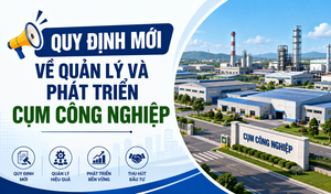 Infographic | Quy định mới về quản lý và phát triển cụm công nghiệp
