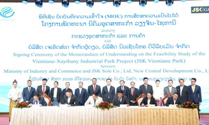 Dự án 150 triệu USD định hình tương lai công nghiệp Vientiane