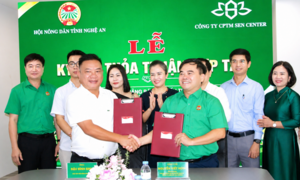 Hợp tác để quảng bá, kết nối tiêu thụ nông sản, sản phẩm OCOP Nghệ An